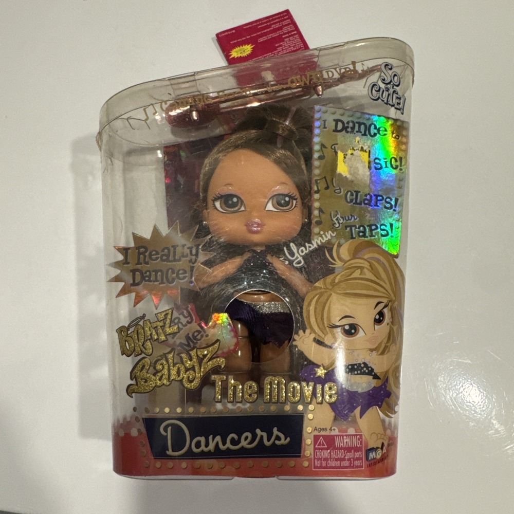 *BratZ Babyz‎ The Movie Lil Dancer Yasmin Doll 5" Cutie! 4+ New MIB #334439
